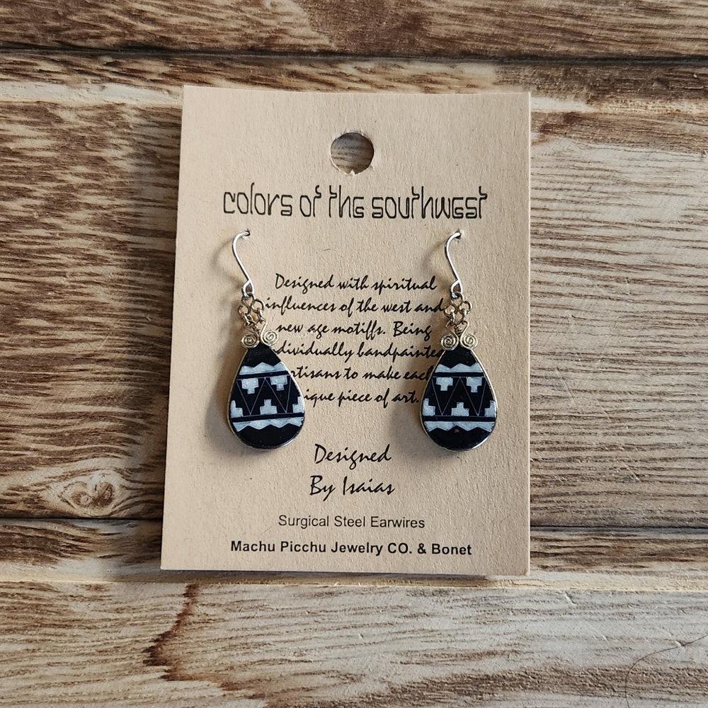 Colors of the Southwest earrings.